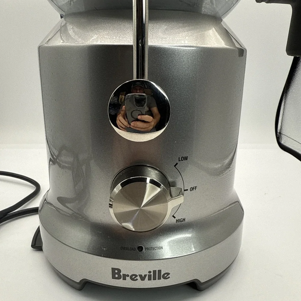 Breville Juice Fountain Cold 850W Centrifugal Juicer Silver BJE430SIL Tested